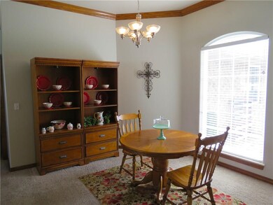 Formal dining room.
