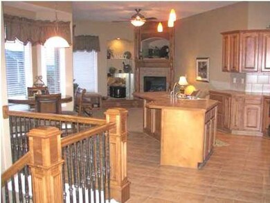 The floor plan is very open. Great for a family or