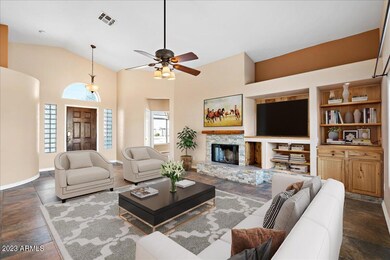 Great Room Staged