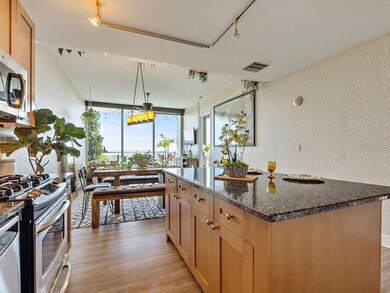 Open to dining and living room