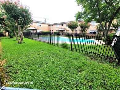 Pool in front yard
