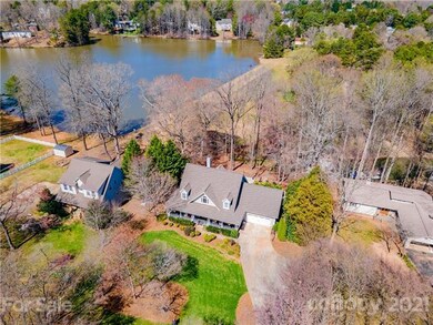 View of the overflow lake, new roof 2021