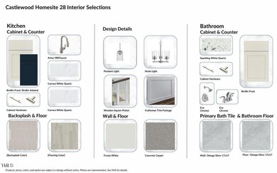 CW-028 INTERIOR SELECTIONS