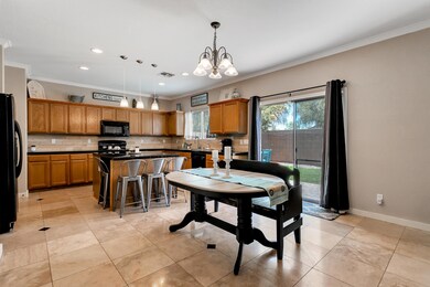 Sliding glass door to backyard