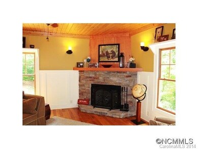 Great room fireplace