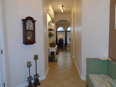 Looking from Front door into Family Room.
