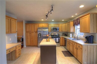 Tons of storage in the open kitchen
