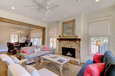 Open living/dining makes entertaining easy.