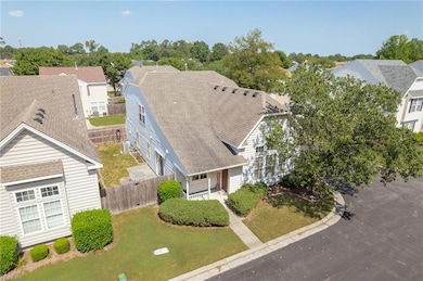 Aerial of front entry
