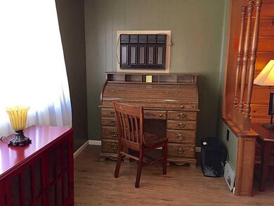 Living Room. Space in living room for desk and com