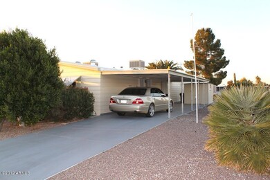 front and carport of home