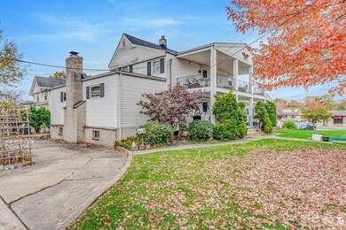Side view and parking for larger home