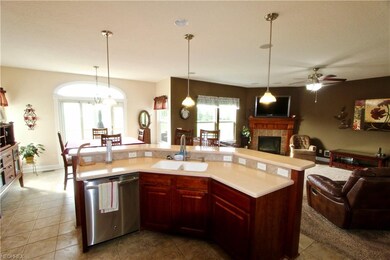 Open Floor plan Great room, kitchen, dining room