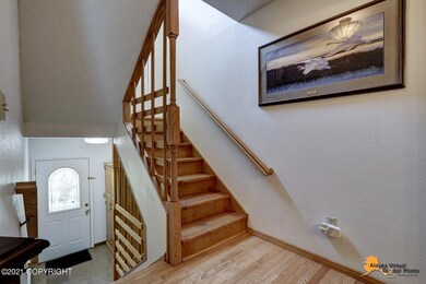 Leading to the Upstairs Bedrooms & Bath