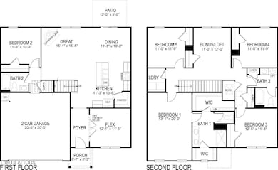 Hayden Floor Plan Horton E