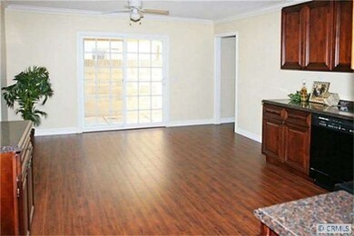 Kitchen Open to Dining Area