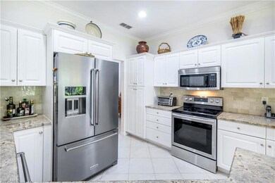 Newer granite countertops.