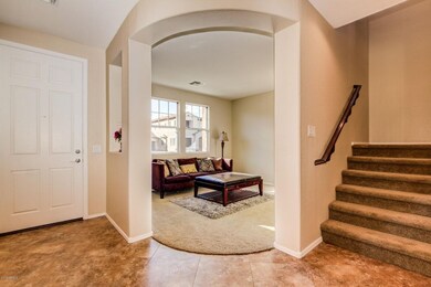 Entry way and Living Room