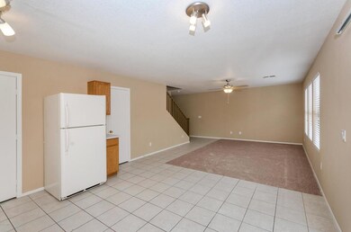 Kitchen view to Living Area