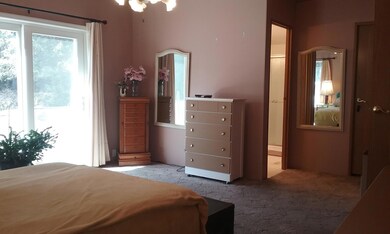 Master with large walk in closet