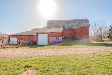 left side of barn