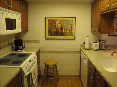 Kitchen. Updated kitchen with cherry cabinets, sol