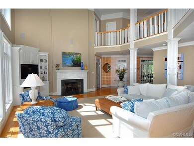 Great Room with 2nd Level Loft Walk Overhang