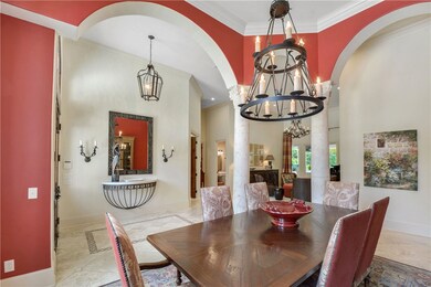 Large formal dining room