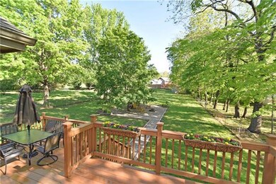 Walk out to this beautiful deck overlooking your e