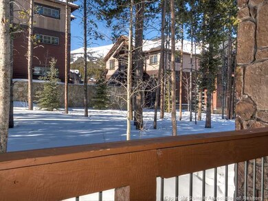 View. View of ski area from your deck.