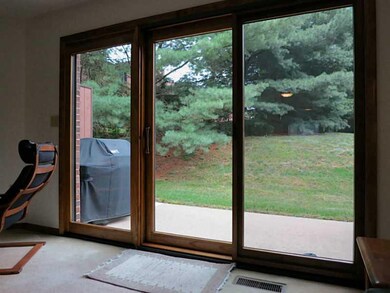 View. This very high quality sliding glass door wa