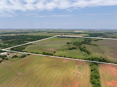 View of rural area with property boundaries highlighted