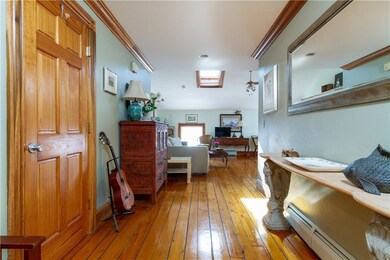 Foyer into your sunny Great room.