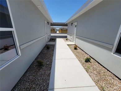 View of home's exterior with stucco siding
