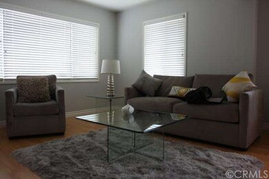 Living room with multiple windows