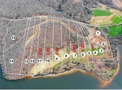 View of property location with property parcel out