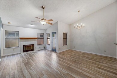 Unfurnished living room with a textured ceiling, 