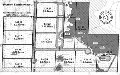Southern Estates Phase 2 Lot Map