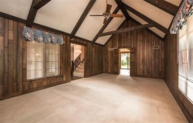 Great room adjacent to kitchen