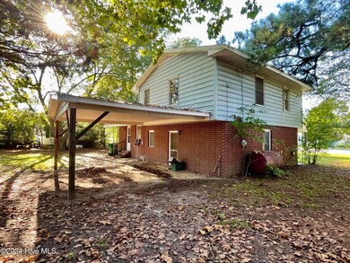 Back of property