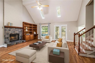 This photo is virtually staged.