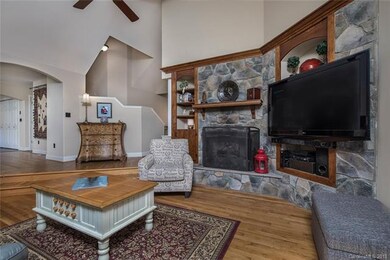 Stunning Rock Wall With Built-In's