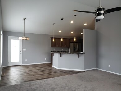 Living/Dining & Into Kitchen