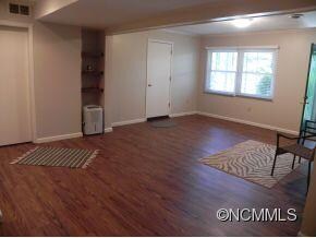 New flooring in family room