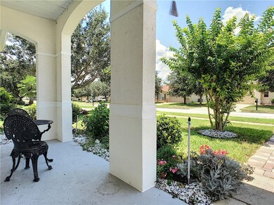 Front patio area