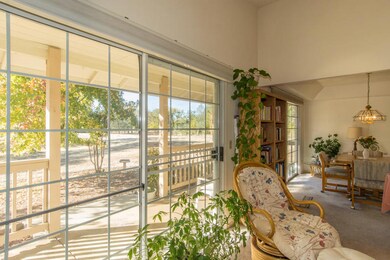 7 Large sliding door out to side porch