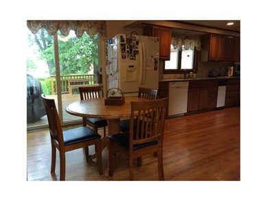 Kitchen. Eat in Kitchen Area with Sliders to back