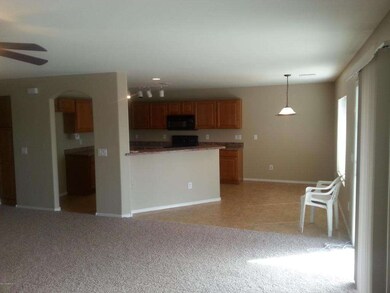Living Room into Kitchen
