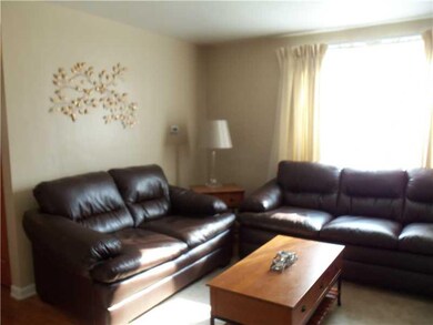 Living Room. New Front Door and Storm Door