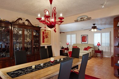Dining Area and Family Room